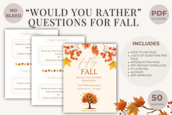 50 Fall Would You Rather Questions for Cozy Conversations