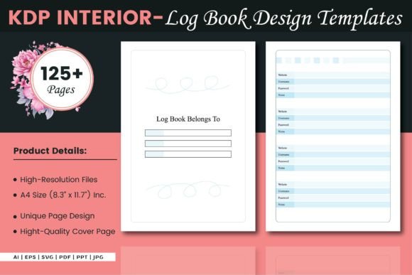 Evaluating Log Book Templates for KDP Publishing