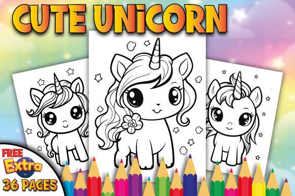 The Magic and Practicality of Cute Unicorn Coloring Pages for Kids
