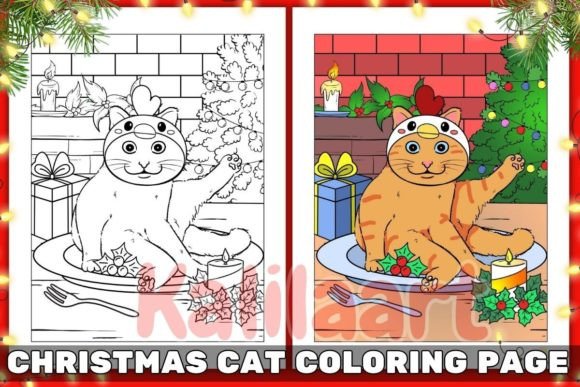 Understanding the Christmas Cat Coloring Page 06 and Where It Fits in Your Holiday Creative Projects
