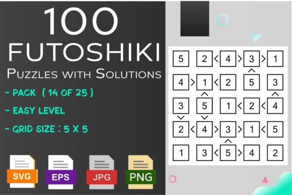 Unlocking Logic and Creativity with the 100 Futoshiki Puzzles Easy 14 of 25 Collection