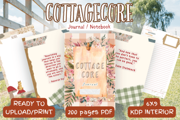 What Makes a Cottagecore Journal KDP Interior Stand Out in a Saturated Market
